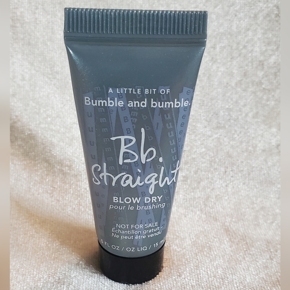 5 / $25 Bumble & Bumble Bb Straight BLOW DRY .5 fl oz 15 mL mini
